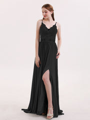Beaded Waist Jersey Dress with Slit Vintage Mauve