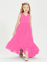 Cascading Skirt Boho Dresses for Junior Bridesmaids Azalea