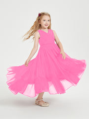 Cascading Skirt Boho Dresses for Junior Bridesmaids Azalea