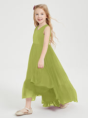 Cascading Skirt Boho Dresses for Junior Bridesmaids Clover
