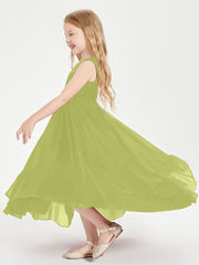 Cascading Skirt Boho Dresses for Junior Bridesmaids Clover
