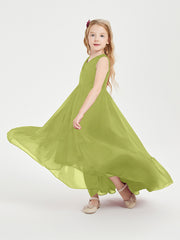 Cascading Skirt Boho Dresses for Junior Bridesmaids Clover