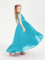 Cascading Skirt Boho Dresses for Junior Bridesmaids Jade
