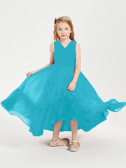 Cascading Skirt Boho Dresses for Junior Bridesmaids Jade
