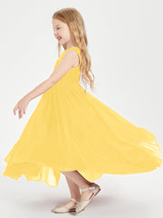 Cascading Skirt Boho Dresses for Junior Bridesmaids Marigold