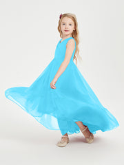 Cascading Skirt Boho Dresses for Junior Bridesmaids Pool