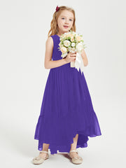 Cascading Skirt Boho Dresses for Junior Bridesmaids Regency