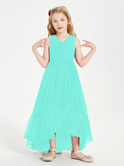 Cascading Skirt Boho Dresses for Junior Bridesmaids Spa
