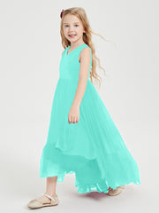 Cascading Skirt Boho Dresses for Junior Bridesmaids Spa