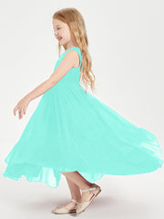 Cascading Skirt Boho Dresses for Junior Bridesmaids Spa