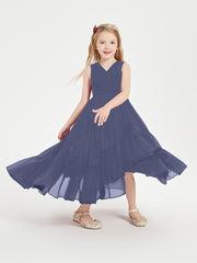 Cascading Skirt Boho Dresses for Junior Bridesmaids Stormy