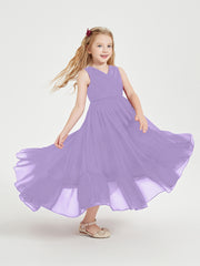 Cascading Skirt Boho Dresses for Junior Bridesmaids Tahiti