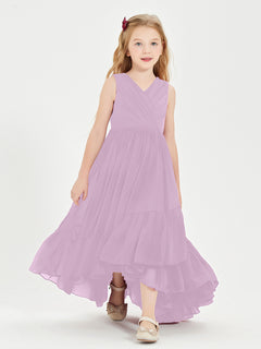 Cascading Skirt Boho Dresses for Junior Bridesmaids Wisteria