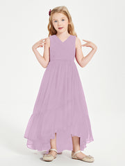 Cascading Skirt Boho Dresses for Junior Bridesmaids Wisteria