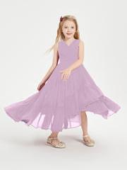 Cascading Skirt Boho Dresses for Junior Bridesmaids Wisteria