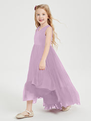 Cascading Skirt Boho Dresses for Junior Bridesmaids Wisteria