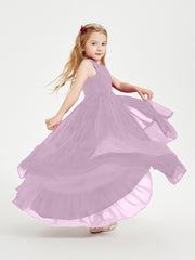 Cascading Skirt Boho Dresses for Junior Bridesmaids Wisteria