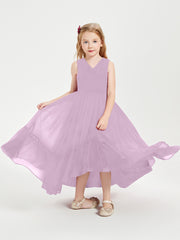Cascading Skirt Boho Dresses for Junior Bridesmaids Wisteria