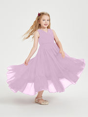 Cascading Skirt Boho Dresses for Junior Bridesmaids Wisteria