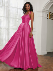 Cowl Neck Ruched Backless Dress With Slit Fuchsia Plus Size