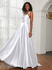 Cowl Neck Ruched Backless Dress With Slit White Plus Size