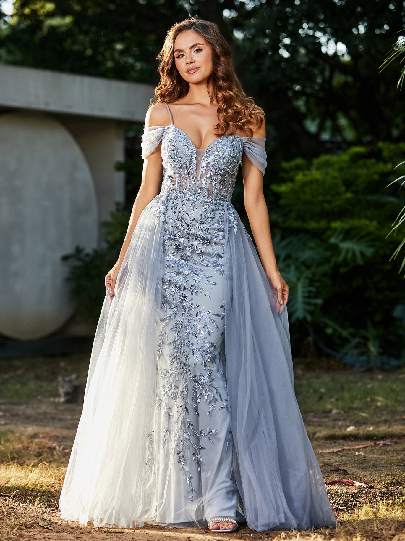 Silver Prom Dresses  BABARONI UK