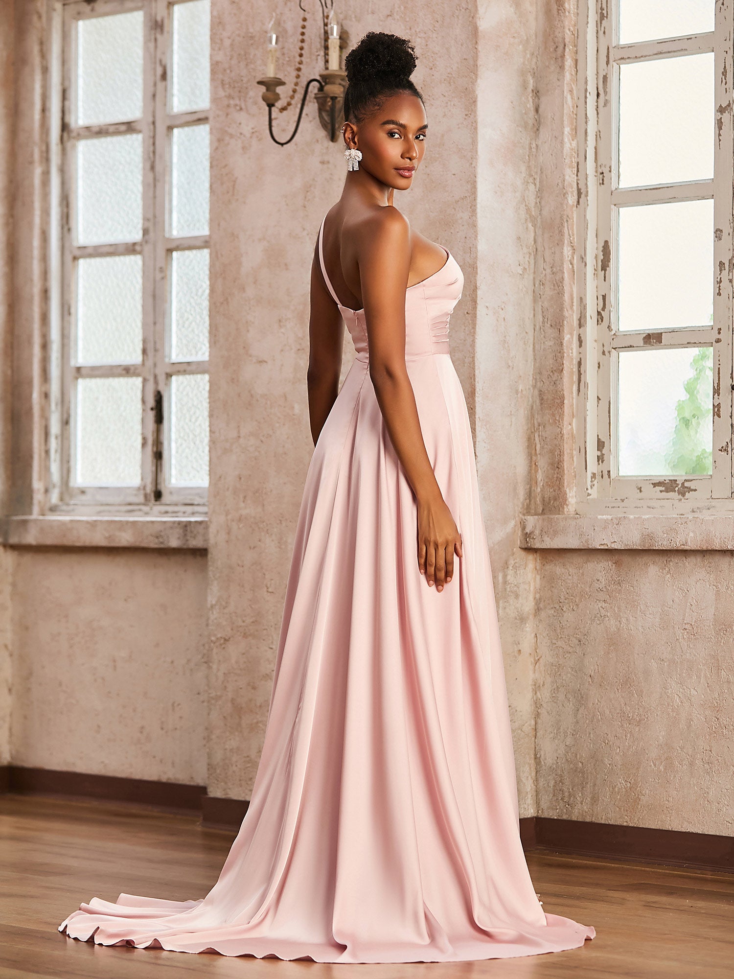 Floor length ball gown on sale