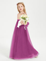 Sparkling Sequined Junior Bridesmaids Gown Orchid