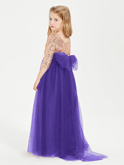 Sparkling Sequined Junior Bridesmaids Gown Regency