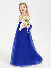 Sparkling Sequined Junior Bridesmaids Gown Royal Blue