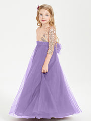 Sparkling Sequined Junior Bridesmaids Gown Tahiti