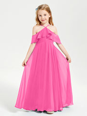 Off-the-Shoulder Long Dresses for Junior Bridesmaids Azalea