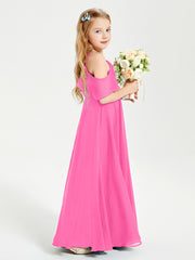 Off-the-Shoulder Long Dresses for Junior Bridesmaids Azalea