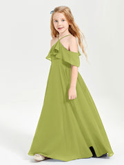 Off-the-Shoulder Long Dresses for Junior Bridesmaids Clover
