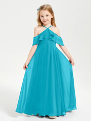 Off-the-Shoulder Long Dresses for Junior Bridesmaids Jade