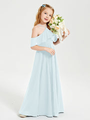 Off-the-Shoulder Long Dresses for Junior Bridesmaids Mist