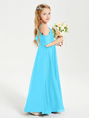 Off-the-Shoulder Long Dresses for Junior Bridesmaids Pool