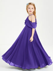 Off-the-Shoulder Long Dresses for Junior Bridesmaids Regency