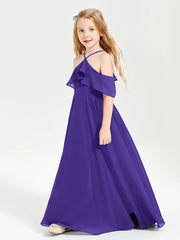 Off-the-Shoulder Long Dresses for Junior Bridesmaids Regency