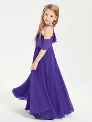 Off-the-Shoulder Long Dresses for Junior Bridesmaids Regency