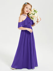 Off-the-Shoulder Long Dresses for Junior Bridesmaids Regency