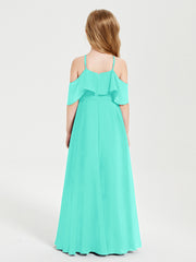 Off-the-Shoulder Long Dresses for Junior Bridesmaids Spa