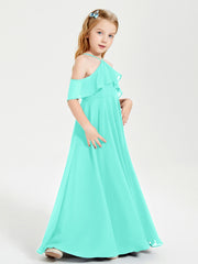 Off-the-Shoulder Long Dresses for Junior Bridesmaids Spa