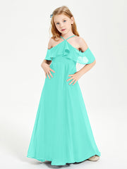 Off-the-Shoulder Long Dresses for Junior Bridesmaids Spa