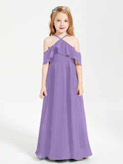 Off-the-Shoulder Long Dresses for Junior Bridesmaids Tahiti