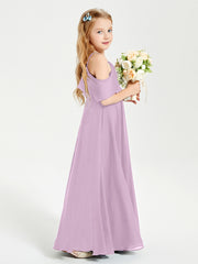 Off-the-Shoulder Long Dresses for Junior Bridesmaids Wisteria