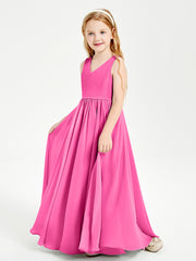 Chic Elegant Sleeveless Dresses for Junior Bridesmaids Azalea