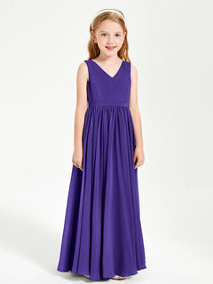 Chic Elegant Sleeveless Dresses for Junior Bridesmaids Regency