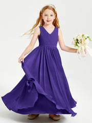 Chic Elegant Sleeveless Dresses for Junior Bridesmaids Regency