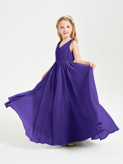 Chic Elegant Sleeveless Dresses for Junior Bridesmaids Regency